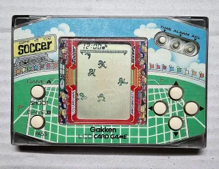 Gakken Calcio LCD Video Gioco Vintage Anni '80