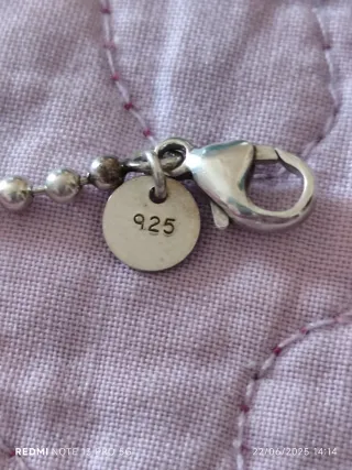 Tiffany & Co. Collana Pallini Lunga Argento