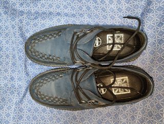 Zapatos Creepers TUK Azules