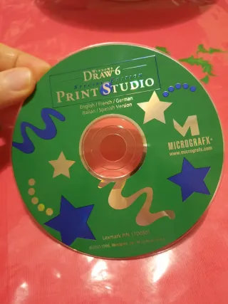 Micrografx Windows Draw 6 Print Studio CD