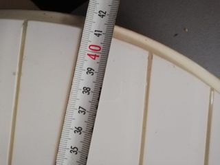 2 plafoniere bianche in vetro