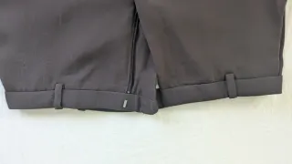 Pantalón de traje marrón Mango