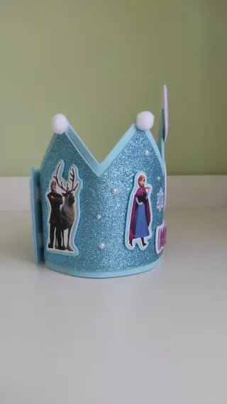 Corona de cumpleaños Frozen