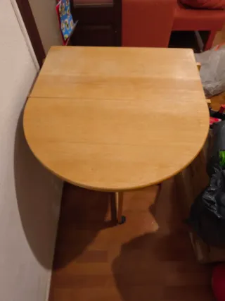 Carrito de cocina de madera con ruedas