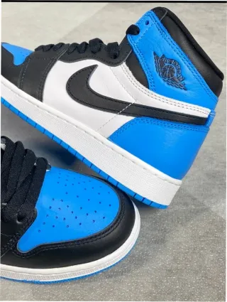 Nike Air Jordan 1 Azul Blanco Talla 40