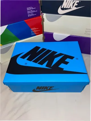 Nike Air Jordan 1 Azul Blanco Talla 37.5