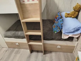 Litera juvenil tren 2 camas