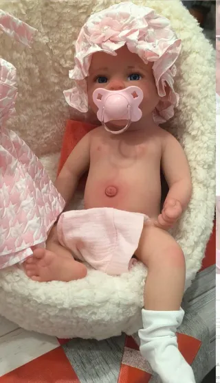 Bebé Reborn Silicona 38cm
