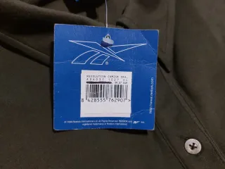 Camisa Reebok Mujer Verde Militar Talla M