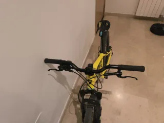 Bici MTB 24 Amarilla