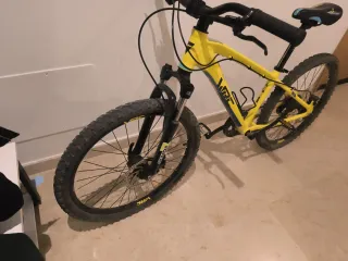 Bici MTB 24 Amarilla