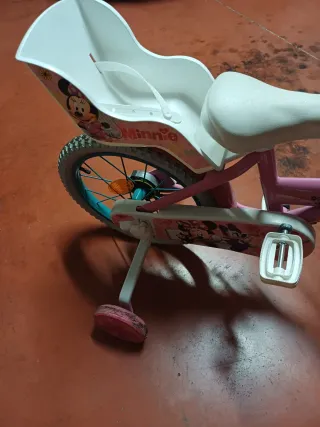 Bicicleta Infantil Minnie Rosa