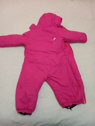 Mono de nieve Wedze niña rosa y morado