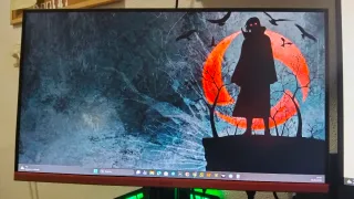 PC Nitropc Negro/Rojo (Con monitor)