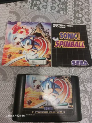 Sonic Spinball Mega Drive Sega