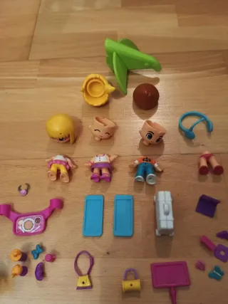 Pin y Pon Avión Set de Juego con Accesorios