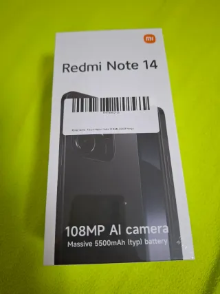 Xiaomi Redmi Note 14 256GB Negro