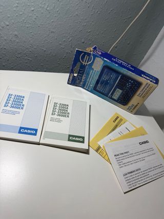 Casio SF-3300ER Digital Diary Calculadora