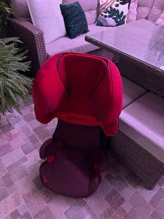 Silla coche Cybex Solution X Grupo 2/3 Granat