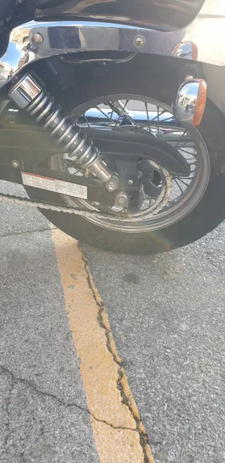 Moto Custom Suzuki Intruder 250cc.