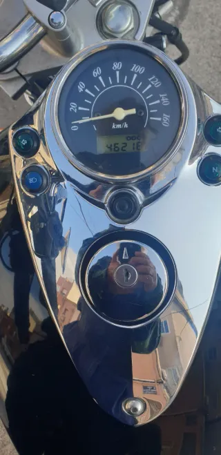 Moto Custom Suzuki Intruder 250cc.