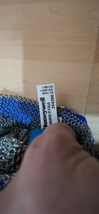 Guante Malla Carnicero Talla 4L