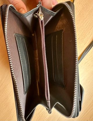 Bolsito Cartera Móvil Negro