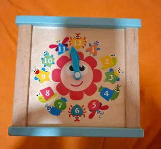 Juego de engranajes de madera Montessori