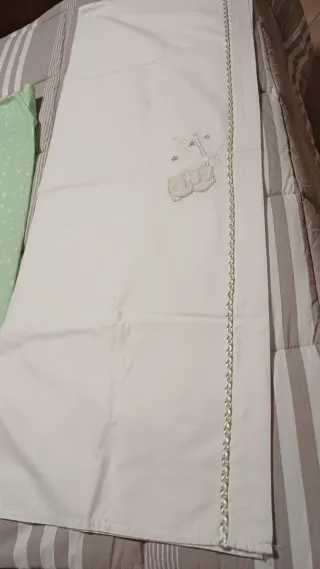 Lenzuola per lettino con orsetto