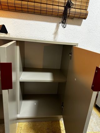 Aparador 140cm 3 Puertas Gris