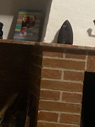 Plancha antigua de hierro