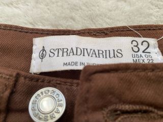 Pantalón vaquero flare marrón