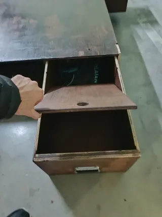 Mueble Camper Madera Oscura