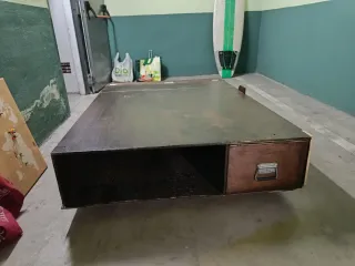 Mueble Camper Madera Oscura