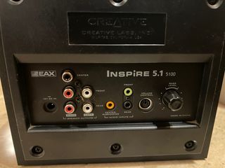 Altavoces Creative 5.1 + subwoofer (5 satélites)