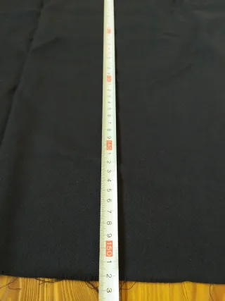 Stoffa blu misto lana 157x152 cm