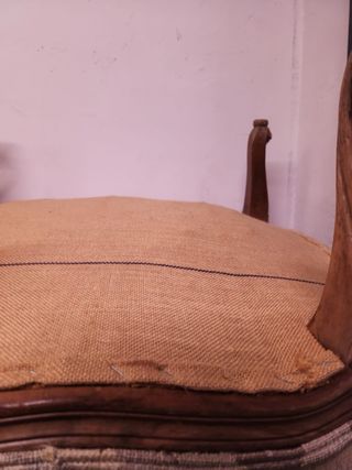 2 Butacas Orejeras Luis XV 1900