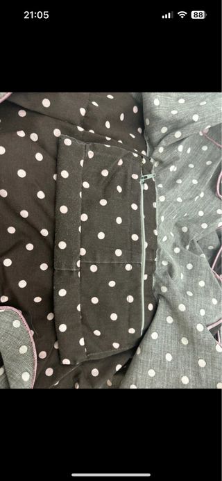 Vestido de flamenca volantes lunares