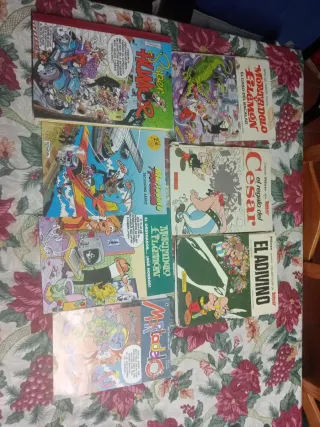 Mortadelo y Filemon y Asterix y obelis.