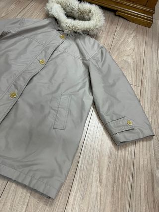 Abrigo Burberry Mujer Capucha Talla XL