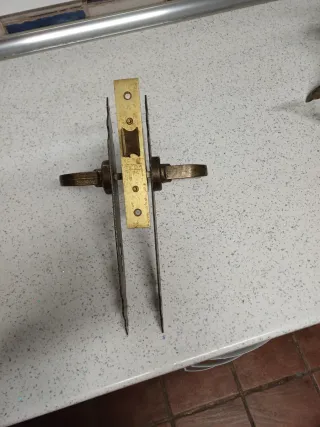 2 Pares Manillas Vintage Puerta Exterior