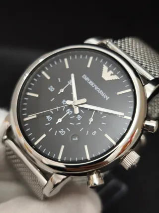 Reloj Emporio Armani Cronógrafo Hombre Correa Maya