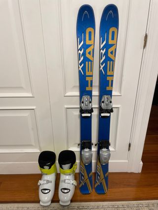 Conjunto Esqui y Botas Niños HEAD