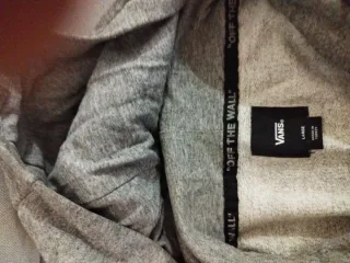 Sudadera Niño/a Gris Vans Off The Wall