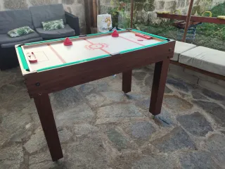 Mesa de futbolín, billar, bolos, tenis de mesa...