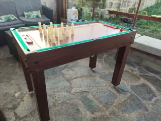 Mesa de futbolín, billar, bolos, tenis de mesa...