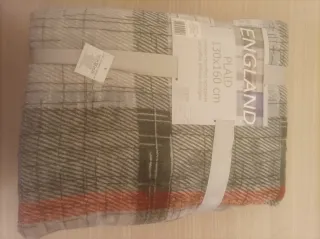 Coperta plaid scozzese 130x160 cm