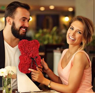 Orsetto di Rose Rosse - Regalo speciale