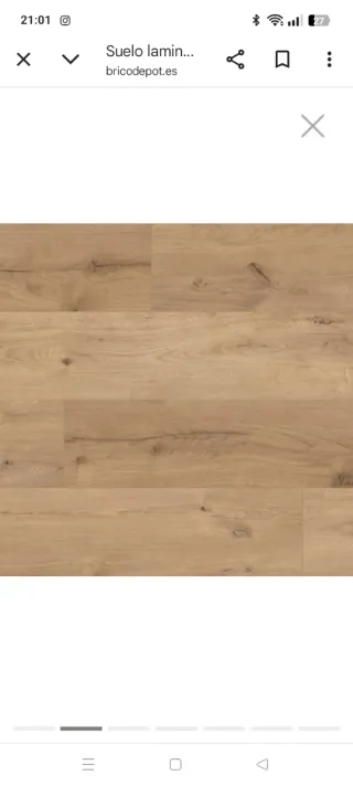 Tarima flotante AC5 7mm