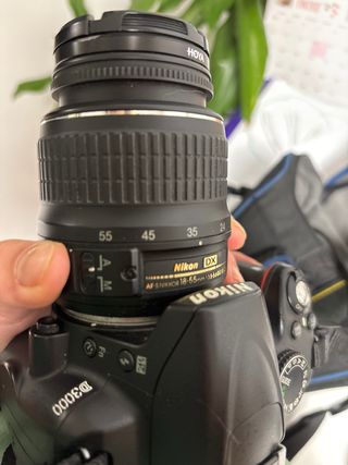 Cámara Réflex Nikon Negra